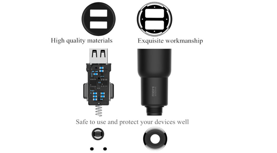 RoidMi 3S Bluetooth Car Трансмиттер BFQ04RM защита