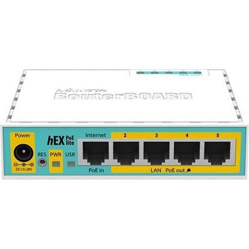 Маршрутизатор (роутер) MikroTik hEX PoE lite (RB750UPr2) - придбати в Дніпрі, Україні: ціна, характеристики | інтернет-магазин TOUCH