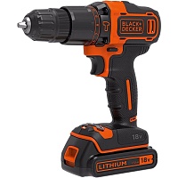 Дрель-шуруповерт Black+Decker BDCHD18KB