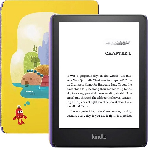 Електронна книга Amazon Kindle Paperwhite Kids 11th Gen 16GB 2021 with Robot Dreams Cover - придбати в Дніпрі, Україні: ціна, характеристики | інтернет-магазин TOUCH