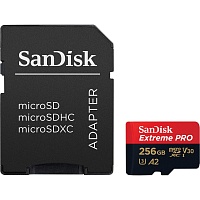 Карта пам'яті SanDisk microSDXC 256GB UHS-I Extreme Pro U3 V30 A2 + SD Adapter (SDSQXCD-256G-GN6MA) - придбати в Дніпрі, Україні: ціна, характеристики | інтернет-магазин TOUCH Карта пам'яті SanDisk microSDXC 256GB UHS-I Extreme Pro U3 V30 A2 + SD Adapter (SDSQXCD-256G-GN6MA) - придбати в Дніпрі, Україні: ціна, характеристики | інтернет-магазин TOUCH