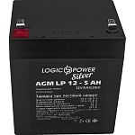 Аккумулятор LogicPower AGM Silver 12V (12V/5Ah/60Wh) (1513) 