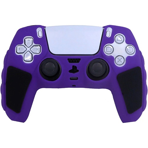 Чехол на геймпад Silicone Case для Sony DualSense Galactic Purple