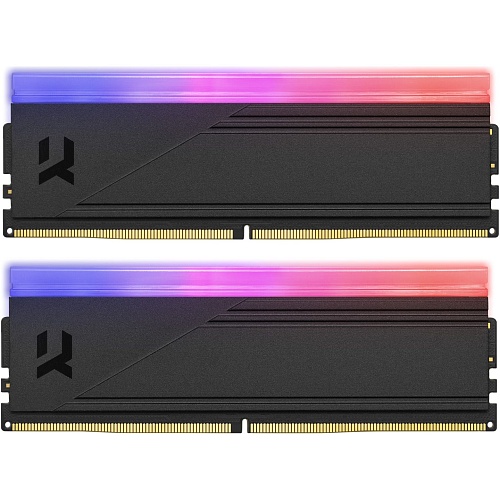 Модуль памяти DDR5 Goodram IRDM RGB 64GB (2x32GB) 6400MHz Black (IRG-64D5L32/64GDC)