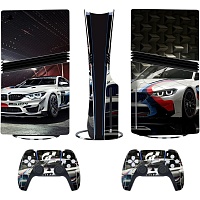 Наклейки для консоли DK Console Skin Sticker для PS5 Pro Blu-Ray (Orange)