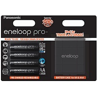 Акумулятор PANASONIC Eneloop Pro AA 2500mAh + Case 4шт (BK-3HCDEC/4BE) - придбати в Дніпрі, Україні: ціна, характеристики | інтернет-магазин TOUCH