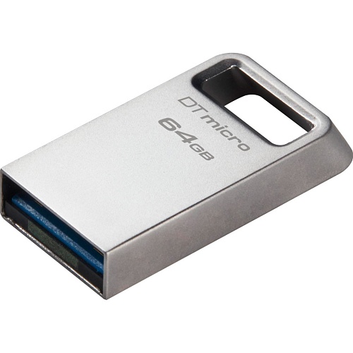 USB флеш-накопитель Kingston DataTraveler Micro 64GB USB-A 3.2 Gen 1 Metal (DTMC3G2/64GB)