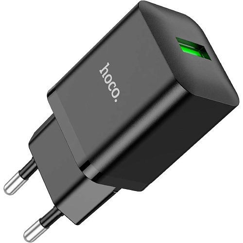 Сетевое зарядное устройство Hoco N26 Maxim QC3.0 Black (783387)