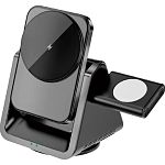 Беспроводное зарядное устройство WiWU Wi-W018 3в1 Coolpad MagSafe