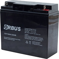 Аккумулятор ORBUS AGM 12V (12V/18Ah/216Wh) (OR12118/28751)