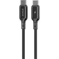 Кабель Proove Flex Metal USB-C to USB-C 60W 1m Black (CCFM60002201)