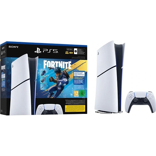 Ігрова консоль Sony PlayStation 5 Slim Digital Edition 825GB + Fortnite Flowering Chaos Bundle (1000049851) UA - придбати в Дніпрі, Україні: ціна, характеристики | інтернет-магазин TOUCH