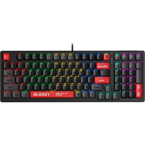 Клавіатура Bloody S98 Red (4711421991674) - придбати в Дніпрі, Україні: ціна, характеристики | інтернет-магазин TOUCH
