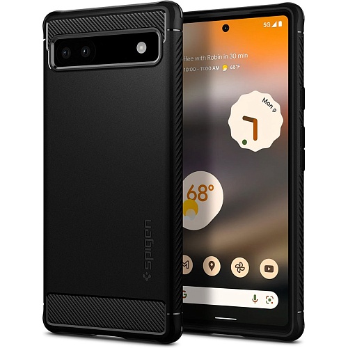 Чохол Spigen Rugged Armor для Google Pixel 6a Matte Black (ACS04476) - придбати в Дніпрі, Україні: ціна, характеристики | інтернет-магазин TOUCH