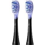 Насадка для зубної щітки Oclean UW02 B02 Ultra White Brush Head Black 2 шт (6970810553550)