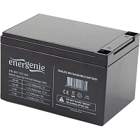 Аккумулятор EnerGenie AGM 12V (12V/12Ah/144Wh) (BAT-12V12AH) Аккумулятор EnerGenie AGM 12V (12V/12Ah/144Wh) (BAT-12V12AH)