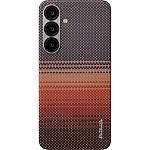Чехол Pitaka Tactile Woven MagEZ для Samsung Galaxy S25 Sunset (KS2503)