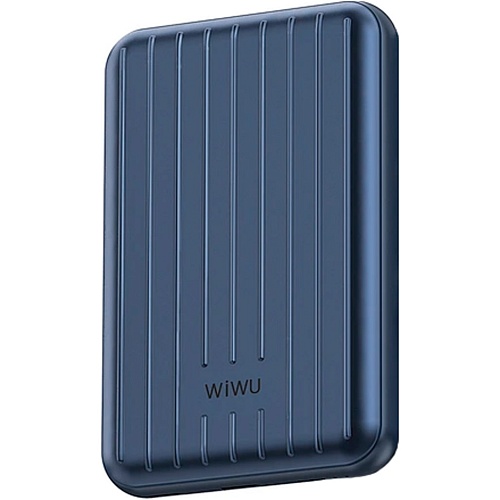 Зовнішній акумулятор WiWU Trunk Series Magnetic PP02 Wireless Charger 5000mAh 20W Blue - придбати в Дніпрі, Україні: ціна, характеристики | інтернет-магазин TOUCH