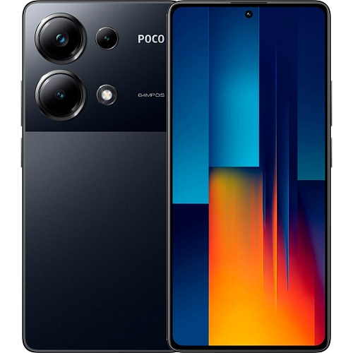Смартфон Poco M6 Pro 8/256GB Black Global EU