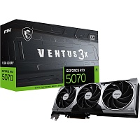 Видеокарта MSI GeForce RTX 5070 12G Ventus 3X OC (G5070-12V3C/912-V532-001) UA 