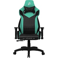 Геймерское кресло 1stPlayer WIN101 Black/Green