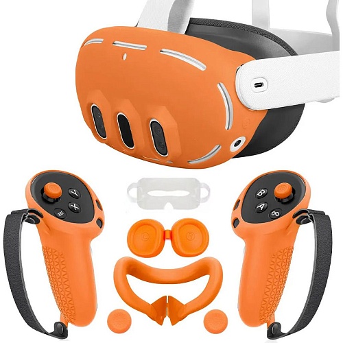 Набор аксессуаров Tahnuhna 6-in-1 VR для Meta Quest 3 Orange