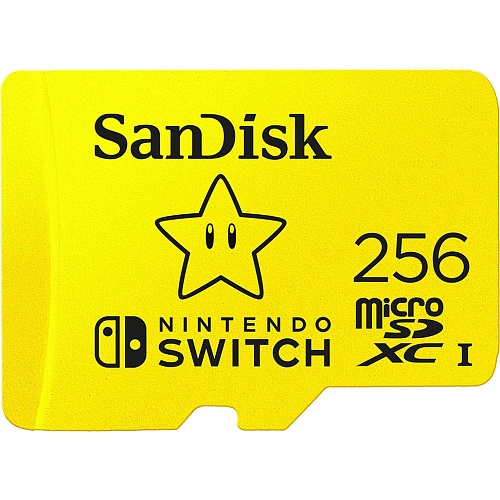 Карта пам'яті SanDisk microSDXC 256 GB A1 UHS-I Ultra for Nintendo Switch (SDSQXAO-256G-GNCZN) - придбати в Дніпрі, Україні: ціна, характеристики | інтернет-магазин TOUCH