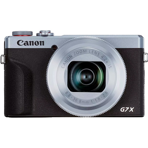 Фотоапарат Canon PowerShot G7 X Mark III Silver (3638C013) - придбати в Дніпрі, Україні: ціна, характеристики | інтернет-магазин TOUCH