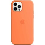Чехол Silicone Case с MagSafe для Apple iPhone 12/12 Pro (Kumquat) ААА
