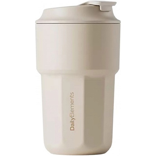Термокружка DailyElements Drink Cup 420мл White (DE08BH003)