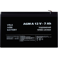 Аккумулятор LogicPower AGM A 12V (12V/7Ah/84Wh) (3058) Аккумулятор LogicPower AGM A 12V (12V/7Ah/84Wh) (3058)