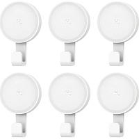Набір настінних гачків Happy Life Small Hook 6 шт White - придбати в Дніпрі, Україні: ціна, характеристики | інтернет-магазин TOUCH
