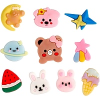 Стикеры на телефон DK 3D набор №1