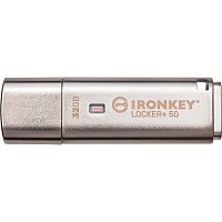 USB флеш-накопитель Kingston IronKey Locker Plus 50 32GB USB-A 3.2 Silver (IKLP50/32GB) USB флеш-накопитель Kingston IronKey Locker Plus 50 32GB USB-A 3.2 Silver (IKLP50/32GB)
