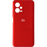 Чехол Full Silicone Case для Xiaomi Poco X5 5G Red Чехол Full Silicone Case для Xiaomi Poco X5 5G Red