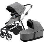 Дитяча коляска Thule Sleek Aluminum/Gray Melange (11000006)