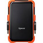 Внешний жесткий диск Apacer AC630 1TB Black/Orange (AP1TBAC630T-1) Уценка