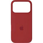 Чехол Silicone Case для Apple iPhone 17 Pro Rose Red AA
