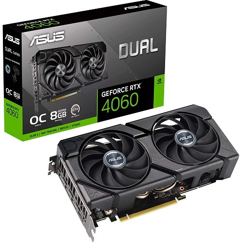Видеокарта Asus GeForce RTX 4060 Dual 8GB OC EVO (DUAL-RTX4060-O8G-EVO)