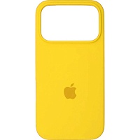 Чехол Silicone Case для Apple iPhone 17 Pro Max Yellow AA Чехол Silicone Case для Apple iPhone 17 Pro Max Yellow AA