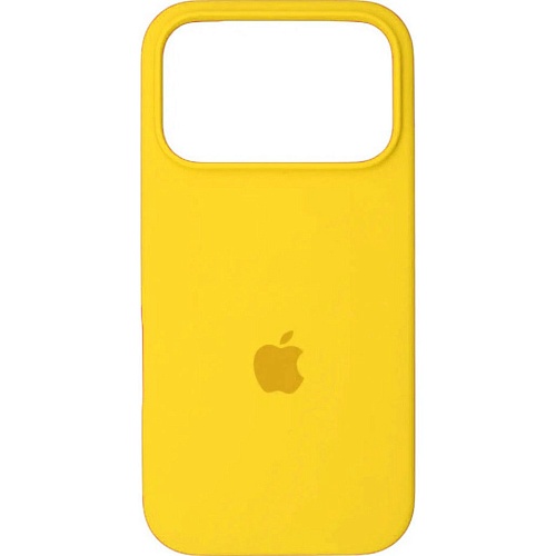 Чехол Silicone Case для Apple iPhone 17 Pro Max Yellow AA