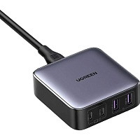 Сетевое зарядное устройство Ugreen Nexode CD327 65W Gray (90747) Сетевое зарядное устройство Ugreen Nexode CD327 65W Gray (90747)