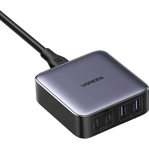 Сетевое зарядное устройство Ugreen Nexode CD327 65W Gray (90747)