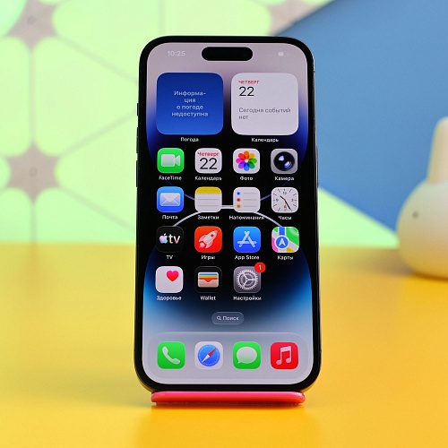 Смартфон Apple iPhone 14 Pro 128GB Space Black (MPXV3) Б/У