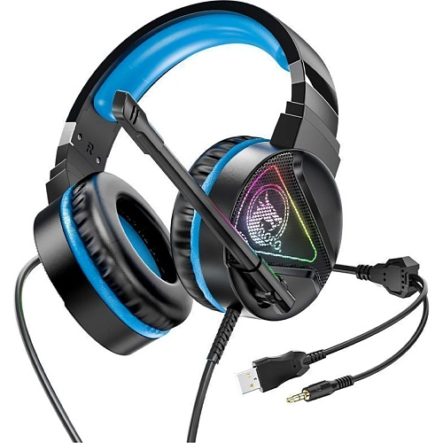Ігрові навушники Hoco W104 Drift Blue (749826) - придбати в Дніпрі, Україні: ціна, характеристики | інтернет-магазин TOUCH