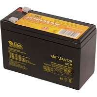 Аккумулятор Altek AGM 12V (12V/7.5Ah/90Wh) (ABT-7,5Ah/12V)
