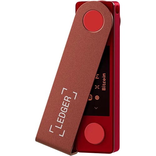 Криптокошелек Ledger Nano X Ruby Red