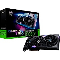 Видеокарта MSI GeForce RTX 5060 Ti 16GB Gaming Trio OC (G506T-16GTC) UA Видеокарта MSI GeForce RTX 5060 Ti 16GB Gaming Trio OC (G506T-16GTC) UA