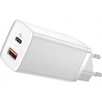 Мережевий зарядний пристрій Baseus GaN2 Lite Quick Charger C+U 65W White (CCGAN2L-B02) - придбати в Дніпрі, Україні: ціна, характеристики | інтернет-магазин TOUCH Мережевий зарядний пристрій Baseus GaN2 Lite Quick Charger C+U 65W White (CCGAN2L-B02) - придбати в Дніпрі, Україні: ціна, характеристики | інтернет-магазин TOUCH