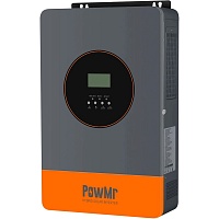 Гибридный солнечный инвертор Powmr Solar 6200W POW-HVM6.2KP 48V Гибридный солнечный инвертор Powmr Solar 6200W POW-HVM6.2KP 48V